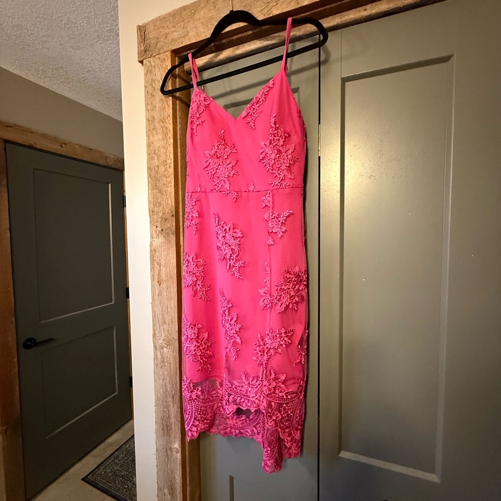 Guess brand  Pink Lace Dress